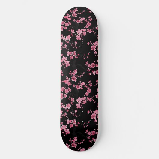 Japans Cherry Blossom Skateboard (Voorkant)