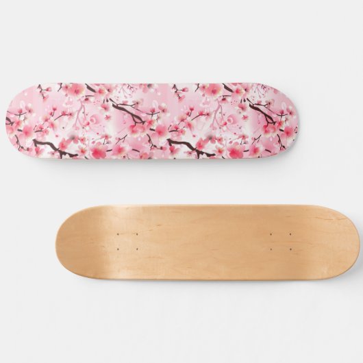 Japans Cherry Blossom Skateboard (Horizontaal)