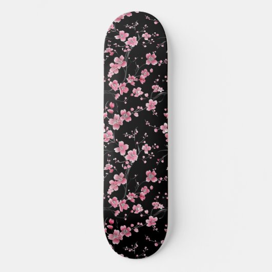 Japans Cherry Blossom Skateboard (Voorkant)