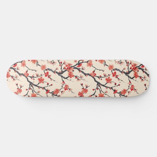 Japans Cherry Blossom Skateboard (Horizontaal)