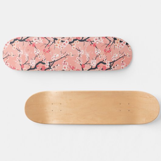Japans Cherry Blossom Skateboard (Horizontaal)