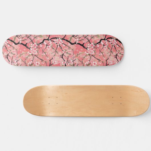 Japans Cherry Blossom Skateboard (Horizontaal)