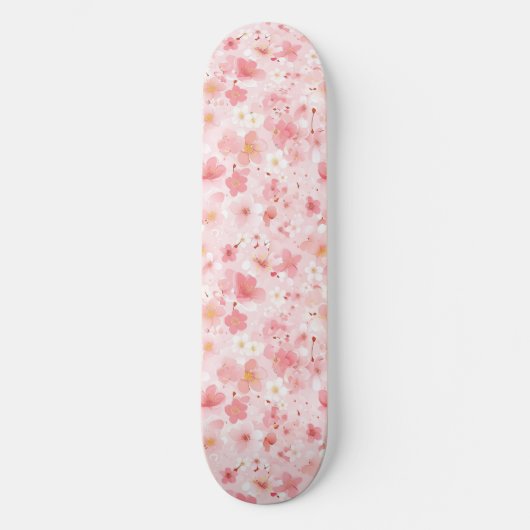 Japans Cherry Blossom Skateboard (Voorkant)