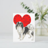 Japans_Chin Briefkaart (Staand voorkant)