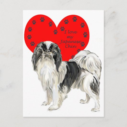 Japans_Chin Briefkaart (Voorkant)