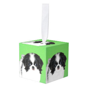 Japans Chin Puppy Painting - Oorspronkelijke honde Decoratie