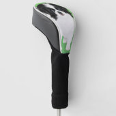 Japans Chin Puppy Painting - Oorspronkelijke honde Golfheadcover (Schuin)