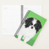 Japans Chin Puppy Painting - Oorspronkelijke honde Planner (Display)
