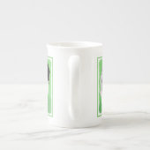 Japans Chin Puppy Painting - Oorspronkelijke honde Porselein Kop (Achterkant)