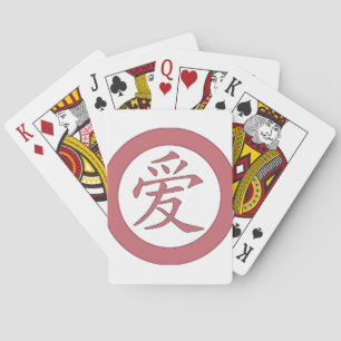 Japans - Chinees 爱 Pokerkaarten