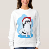 Japans Chinees Kerstsweatshirt Trui (Voorkant)
