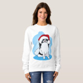 Japans Chinees Kerstsweatshirt Trui (Voorkant volledig)