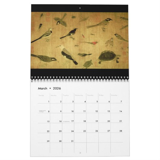 Japans-Chinees kunstjaar 2017-kalender Kalender (Mar 2026)