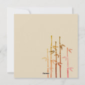 Japans/Chinees Nieuwjaar Feestdagenkaart (Achterkant)