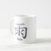 Japans/Chinees Regen Koffiemok (Voorkant links)