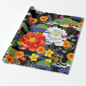 Japans chiyogami-inpakpapier cadeaupapier (Uitgerold)