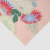 Japans chrysant ontwerp tissuepapier (Detail)