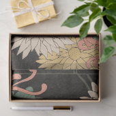  Japans Chrysanthemum Bloemen 2 Decoupage Tissuepapier (Geschenk)