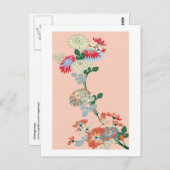 Japans Chrysanthemum Briefkaart (Voorkant / Achterkant)