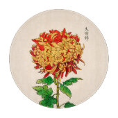 Japans Chrysanthemum. Mustard Gold Snijplank (Voorkant)