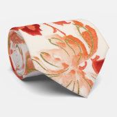 Japans Chrysanthemum Stropdas (Opgerold)