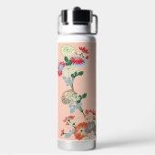 Japans Chrysanthemumontwerp Waterfles (Achterkant)