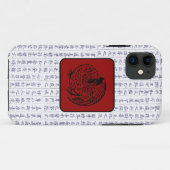 Japans Clan Kamon Kanji Script Rooster Case-Mate iPhone Case (Achterkant (horizontaal))
