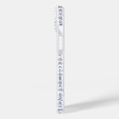 Japans Clan Kamon Kanji Script Vogels Case-Mate iPhone Case (Achterkant / Links)