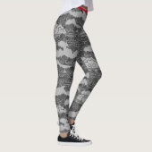 JAPANS CLOUD PATROON MET HUMMINGBIRD LEGGINGS (Rechts)