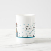 Japans damesontwerp, china-mok porselein kop (Voorkant)