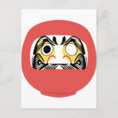 Japans Daruma Doll Briefkaart (Voorkant)