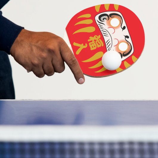 Japans Daruma Ping Pong Paddle Tafeltennisbatje (Insitu)