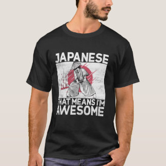 Japans dat betekent im geweldige Japans Lange Slee T-shirt