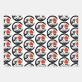 Japans De Grote Golf, Mount Fuji, Sakura Inpakpapier Vel (Voorkant)