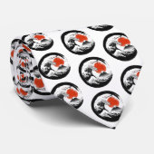 Japans De Grote Golf, Mount Fuji, Sakura Stropdas (Opgerold)