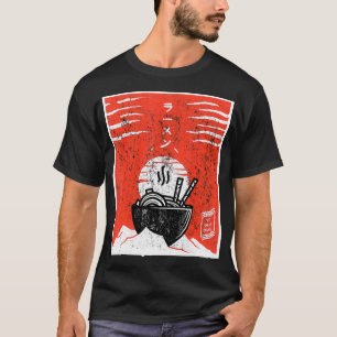 Japans de grote Ramen T-shirt