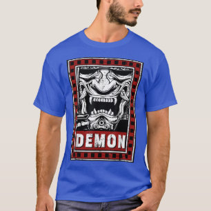 Japans demon Harajuku Oni Face Masker (2) T-shirt
