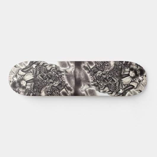 Japans demon Skateboard (Horizontaal)