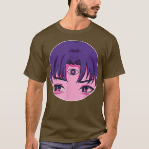 Japans derde oogmerk Anime Manga Grafisch Art Japa T-shirt