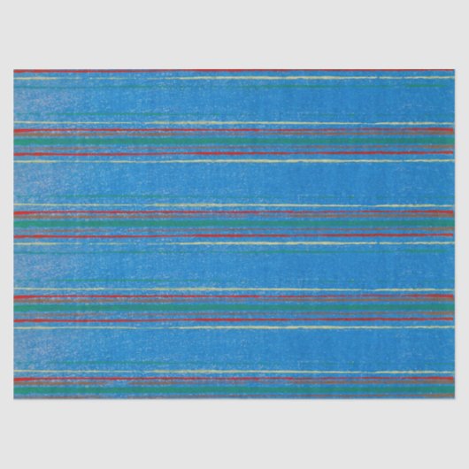 JAPANS DESIGN Tissue Paper BLUE STRIPES Tissuepapier (Voorkant)