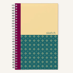 Japans diamantpatroon notitieboek