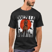 Japans Dogzilla Irish Setter T-shirt (Voorkant)