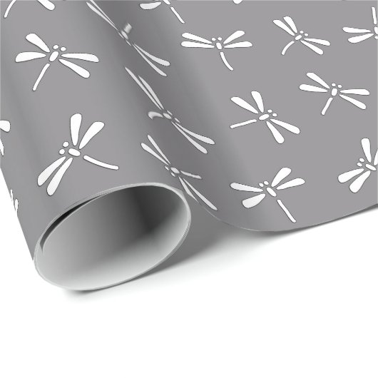 Japans draaiboek, grijs / grijs en wit cadeaupapier (Rol Hoek)
