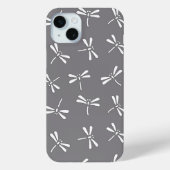 Japans draaiboek, grijs / grijs en wit Case-Mate iPhone case (Achterkant)