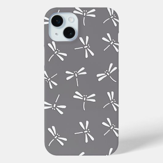 Japans draaiboek, grijs / grijs en wit Case-Mate iPhone case (Achterkant)