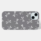 Japans draaiboek, grijs / grijs en wit Case-Mate iPhone case (Achterkant (horizontaal))