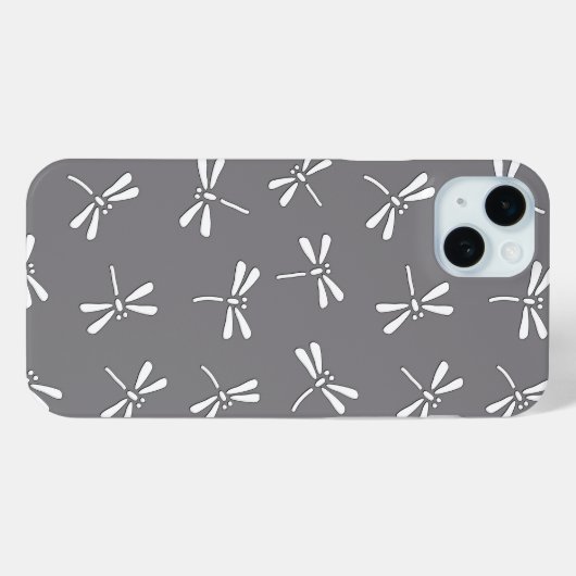 Japans draaiboek, grijs / grijs en wit Case-Mate iPhone case (Achterkant (horizontaal))