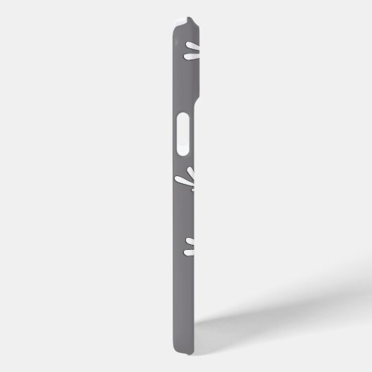 Japans draaiboek, grijs / grijs en wit Case-Mate iPhone case (Achterkant / Rechts)