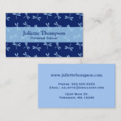 Japans draaiboek, kobalt en Sky Blue Visitekaartje (Voorkant / Achterkant)