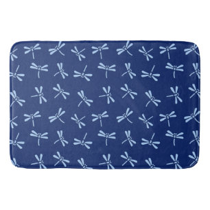 Japans draaiboek, marineblauw en Sky Blue Badmat